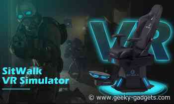 SitWalk interactive VR motion simulator