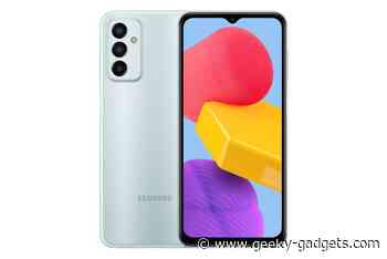 Samsung Galaxy M13 gets official