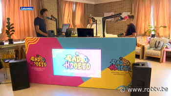 Opvangcentrum voor Oekraïense vluchtelingen aan de Scheutsite in Leuven wordt radiostudio voor 1 dag - ROB-tv
