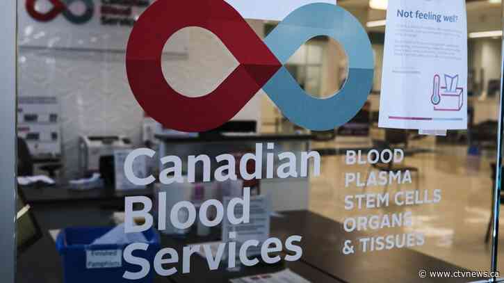 Canadian Blood Service seeks to scrap lifetime ban on sex workers donating blood