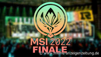 MSI 2022 Finale: Live Ticker zum Endspiel – Wer gewinnt das „League of Legends“-Turniers?