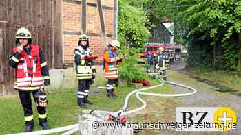 Es gibt ausreichend Löschwasser in Upen