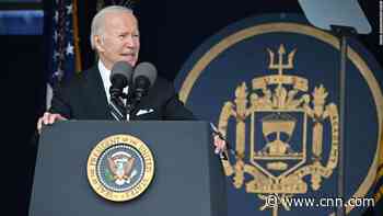 Biden calls on 2022 Naval Academy graduates to be 'defenders of democracy' amid mounting global challenges