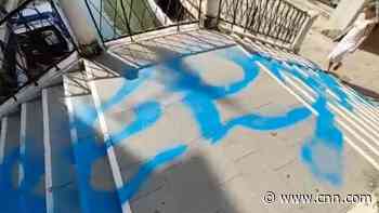 Venice tourists swim nude in canals and vandalize church