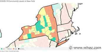 CDC COVID tracker map shows widespread improvement in New York