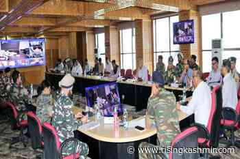 Amarnath Yatra: DGP J&K chairs high level meeting, reviews security and deployment arrangements - Rising Kashmir