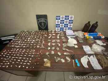Guarda Civil de Capivari prende homem com mais de 260 porções de drogas no bairro Ribeirão - Prefeitura de Capivari (.gov)