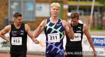 Richtungsweisende Sprints und Sprünge mit DLV-Topbesetzung in Weinheim - Leichtathletik