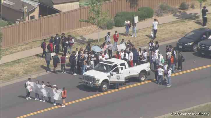 STRIVE Prep Students Walk Out Of Class, Northfield Students Gather At State Capitol To Protest Gun Violence
