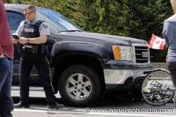 Cyclist airlifted after highway collision involving pickup truck at Nanaimo’s north end