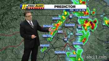 Lower Humidity Headed In