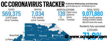 Coronavirus: Orange County reported 2,973 new cases and four more deaths since May 24 - OCRegister