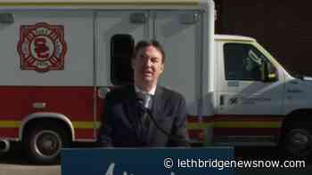 Alberta Government aims to relieve EMS pressures - Lethbridge News Now