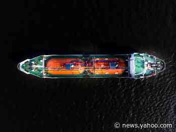 China is shuttling small ships to tankers at sea to transport cheap Russian oil amid sanctions, report says - Yahoo News