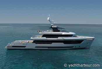 Columbus Crossover 40 Hull Under Construction at Palumbo Superyachts Savona - Yacht Harbour