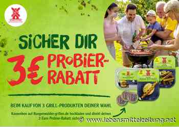 Rügenwalder Mühle startet große Veggie-Grillaktion: Mit der Rabattaktion sparen Konsument*innen beim Kauf der veganen Grillprodukte - Lebensmittel Zeitung