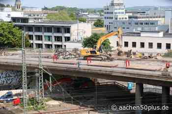 Abriss Brücke Turmstraße in Aachen - aachen50plus.de - aachen50plus