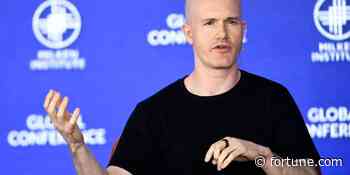 Coinbase makes history as the first crypto company on the Fortune 500—just in time for the crypto winter - Fortune