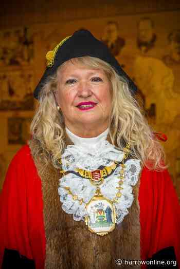 Cllr Janet Mote sworn in as new Mayor of Harrow - Harrow Online