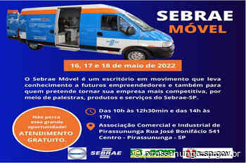 COMUNICADO - Sebrae Móvel - pirassununga.sp.gov.br