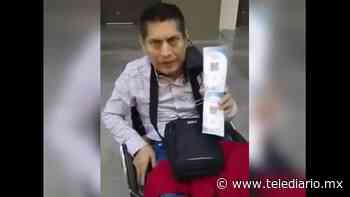 Niegan acceso a atleta paralímpico en Palenque de la Feria de Puebla - Telediario CDMX