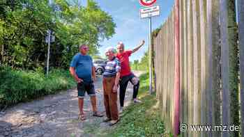 Ärger vorm Lattenzaun: Stadt Zeitz schränkt Zufahrt zu Gärten ein - Mitteldeutsche Zeitung