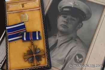 Artifacts and memories from Ray Hagar's father Raymond Hagar