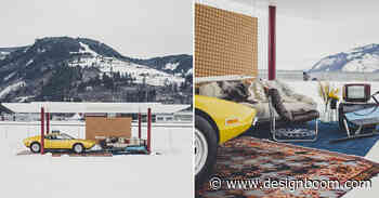 steiner architecture f/f completes cult pit stop pavilion in icy austria - Designboom