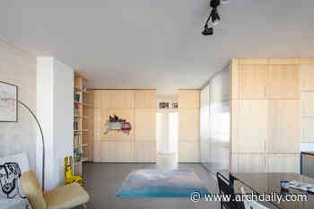 Domesticated Square Apartment / l'atelier Nomadic Architecture Studio - ArchDaily