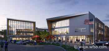 Architecture firm, city officials give first look at new middle school and high school in Torrington - Eyewitness News 3