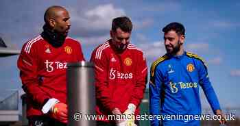 Manchester United stars Bruno Fernandes and David de Gea send message to Lee Grant - Manchester Evening News