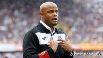 Vincent Kompany: Former Man City captain in talks over Burnley manager's job