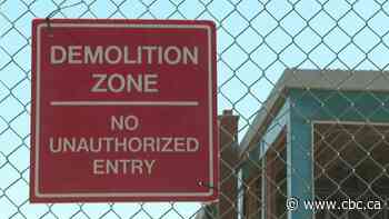 Demolition begins on former Summerside trade school site - CBC.ca