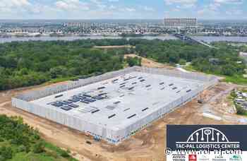 Tac Pal Logistics Center in Palmyra reaches construction milestone; ready for occupancy Sept. 2022 - ROI-NJ.com