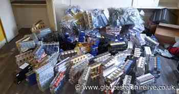 Gloucester raid finds huge haul of illegal tobacco hidden under carpet and secret hatch - Gloucestershire Live