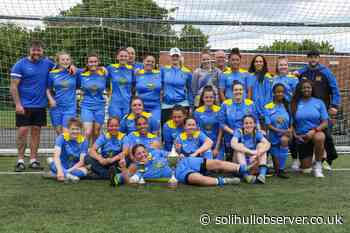 FOOTBALL – Solihull Sporting Ladies hit six in League Cup final to achieve double - Solihull Observer