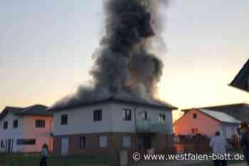 Wohnhaus in Minden ausgebrannt - Westfalen-Blatt