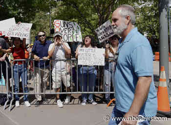 'Shame on you!' Protesters confront gun enthusiasts at NRA convention after Uvalde shooting