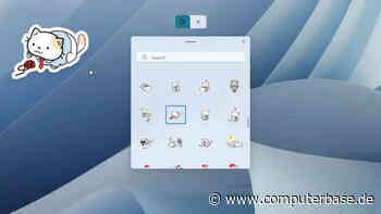 Windows 11: Microsoft klebt jetzt Sticker auf den Desktop (Update)