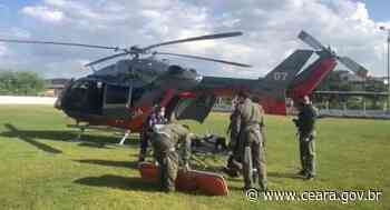 Ciopaer da SSPDS realiza transporte aeromédico de Irapuan Pinheiro até Juazeiro do Norte - Governo do Estado do Ceará (.gov)