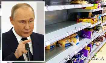 Food shortage fears in UK due to Ukraine war as shelves could be left empty - Express