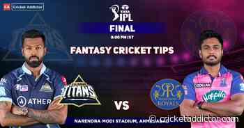 Gujarat Titans vs Rajasthan Royals Dream11 Prediction, Fantasy Cricket Tips, Dream11 Team, Playing XI, Pitch Report, Injury Update- Tata IPL 2022 - Cricket Addictor