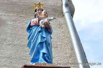 Die Hambacher Marienstatue strahlt in neuem Glanz - Heppenheim - Nachrichten und Informationen - Bergsträßer Anzeiger