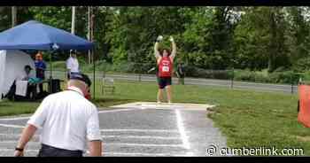 Watch Now: Cumberland Valley's Wade Shomper finishes off PIAA championship shot put series - The Sentinel