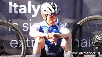 Giro d'Italia | Balen met Schmid na verkeken kans op ritwinst in bijzondere laatste bocht - Eurosport NL