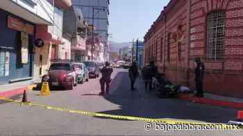 Rafaguean a motociclista en Iguala, Guerrero; trasciende que era hijo de comerciantes - Bajo Palabra Noticias