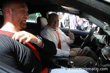 Le Prince Albert embarque le youtubeur auto GMK pour un tour de piste du Grand Prix de Monaco