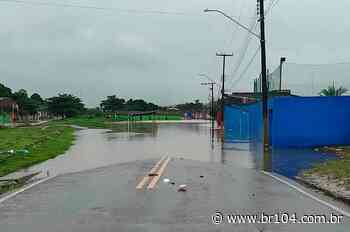 Murici e outras quatro cidades alagoanas estão em estado crítico devido às chuvas - BR 104