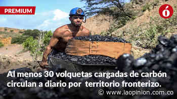 Carbón que extraen desde Las Minas de Lobatera es llevado de contrabando a Colombia - La Opinión Cúcuta