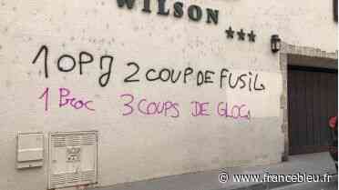 Des tags anti-police et anti-justice sur les murs de Dijon - France Bleu